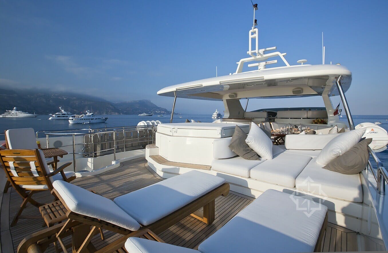 116 Azimut Sundeck Sunpads