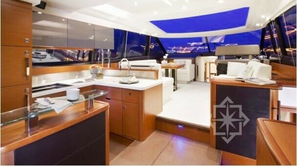 boat rental miami Starlux Yachts 55 Prestige Salon