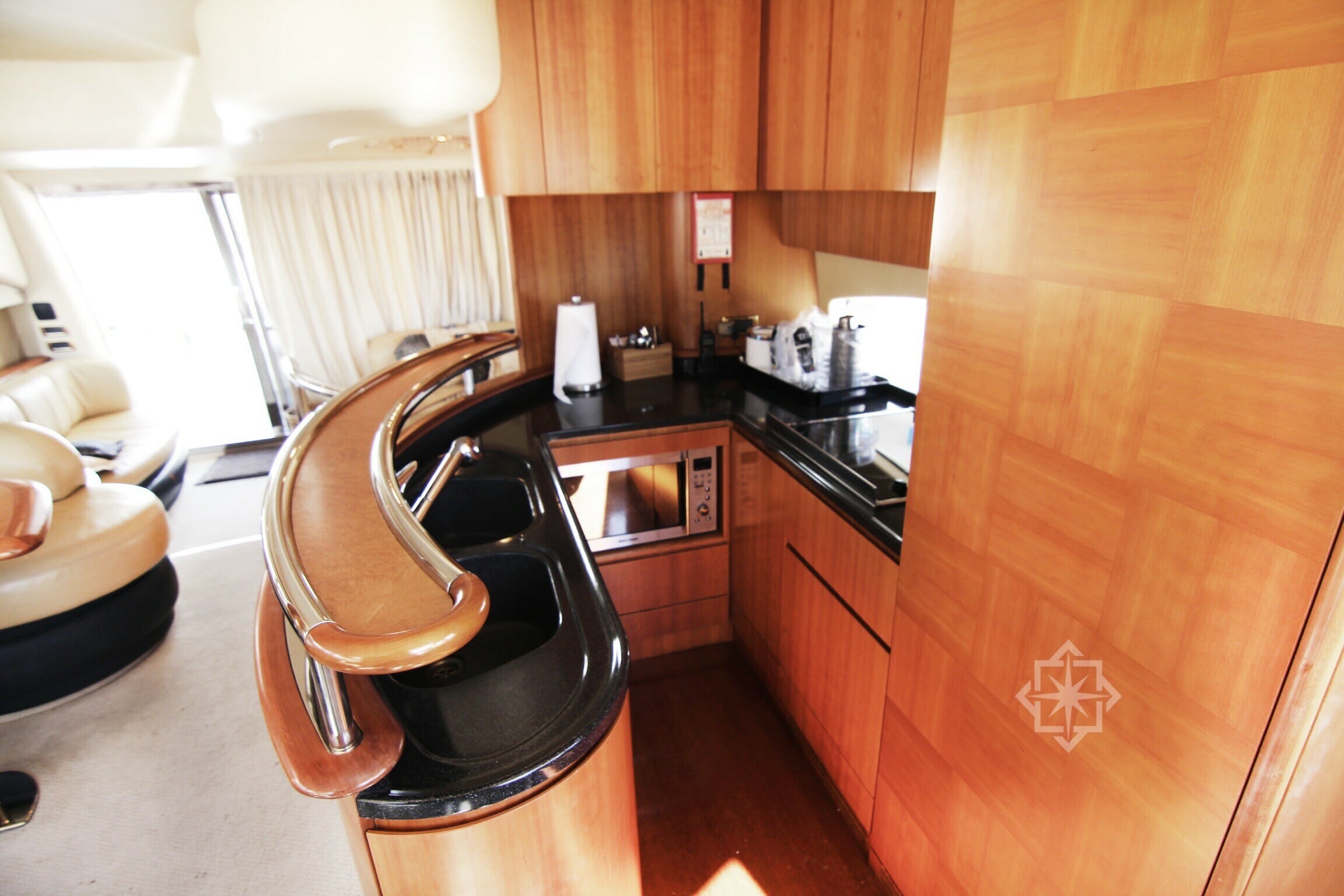 boat rental miami Starlux Yachts 62 Azimut_Galley