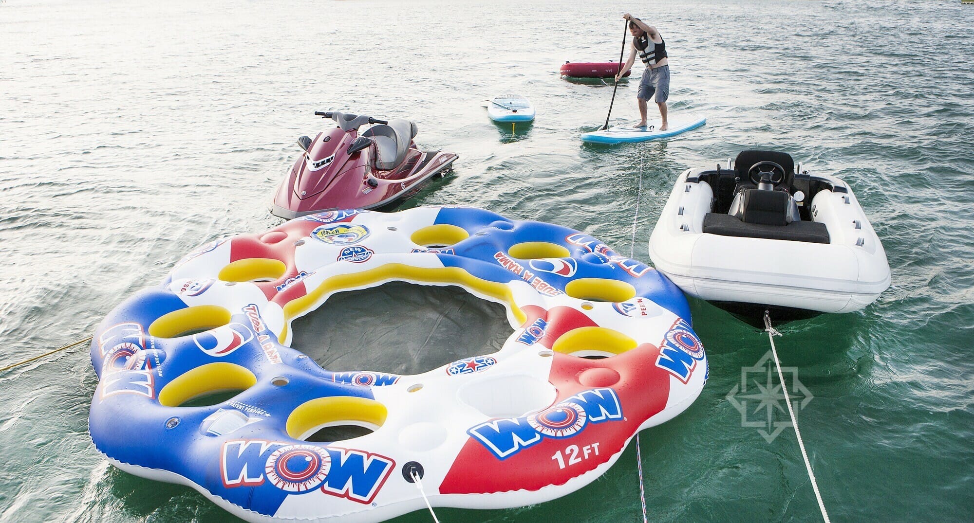 74' Sunseeker water toys