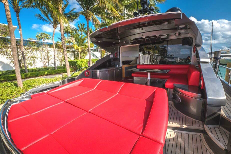 boat rental miami Starlux Yachts 64-pershing-sunpad
